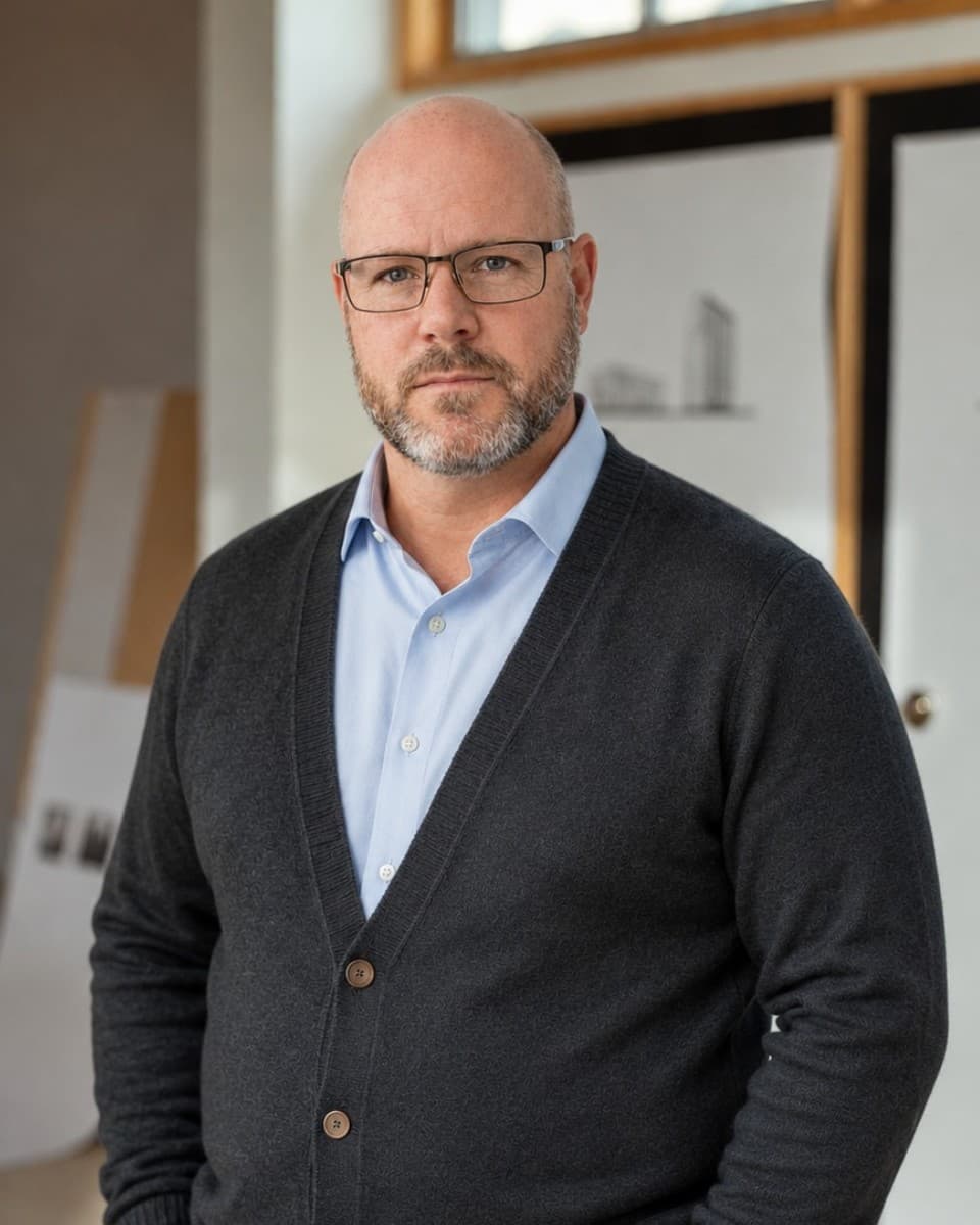 David Hepburn, architect and director of Hepburn Architects