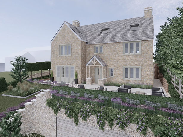 New build house Cotswalds