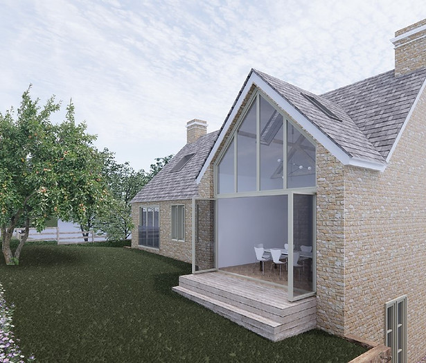 New build house Cotswalds